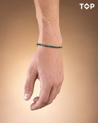 NARUKVICA SA ZELENIM KAMENJEM