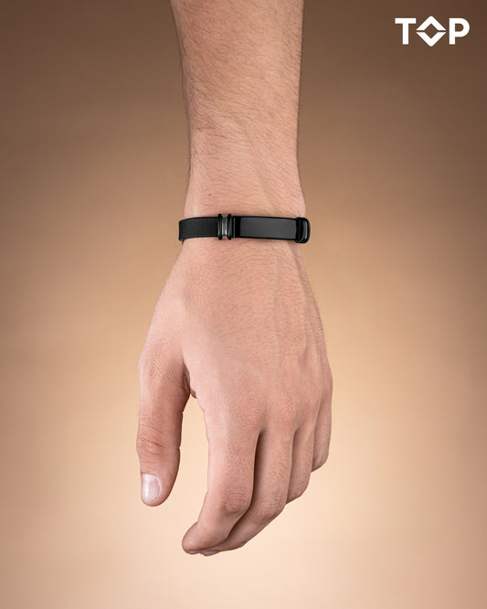 STEEL BLACK KAUČUK 18.0 NARUKVICA