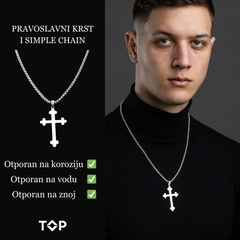 PRAVOSLAVNI KRST I SIMPLE CHAIN