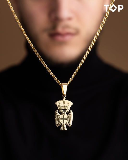 ZLATNI GRB SRBIJE I PANCIR LANAC