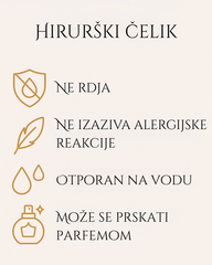 ZLATNA OGRLICA SRCE SA CIRKONIMA