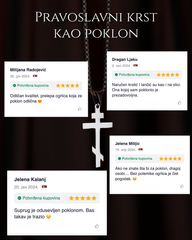 Pravoslavni Krst i Klasik Ogrlica