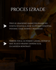 Zlatni Oče Naš krst i figaro lanac