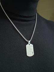 10 BOŽIJIH ZAPOVESTI PLOČICA I LANAC