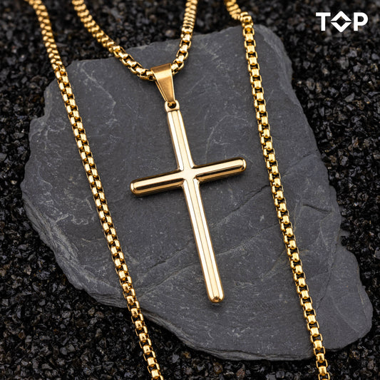 ZLATNI MILITARY LANAC I KRST