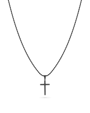 CRNI ROPE CHAIN I MINIMAL KRST