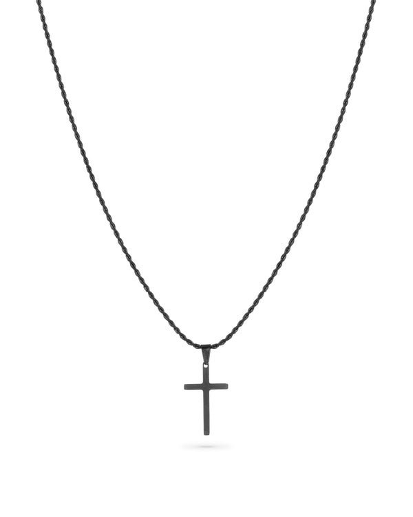 CRNI ROPE CHAIN I MINIMAL KRST