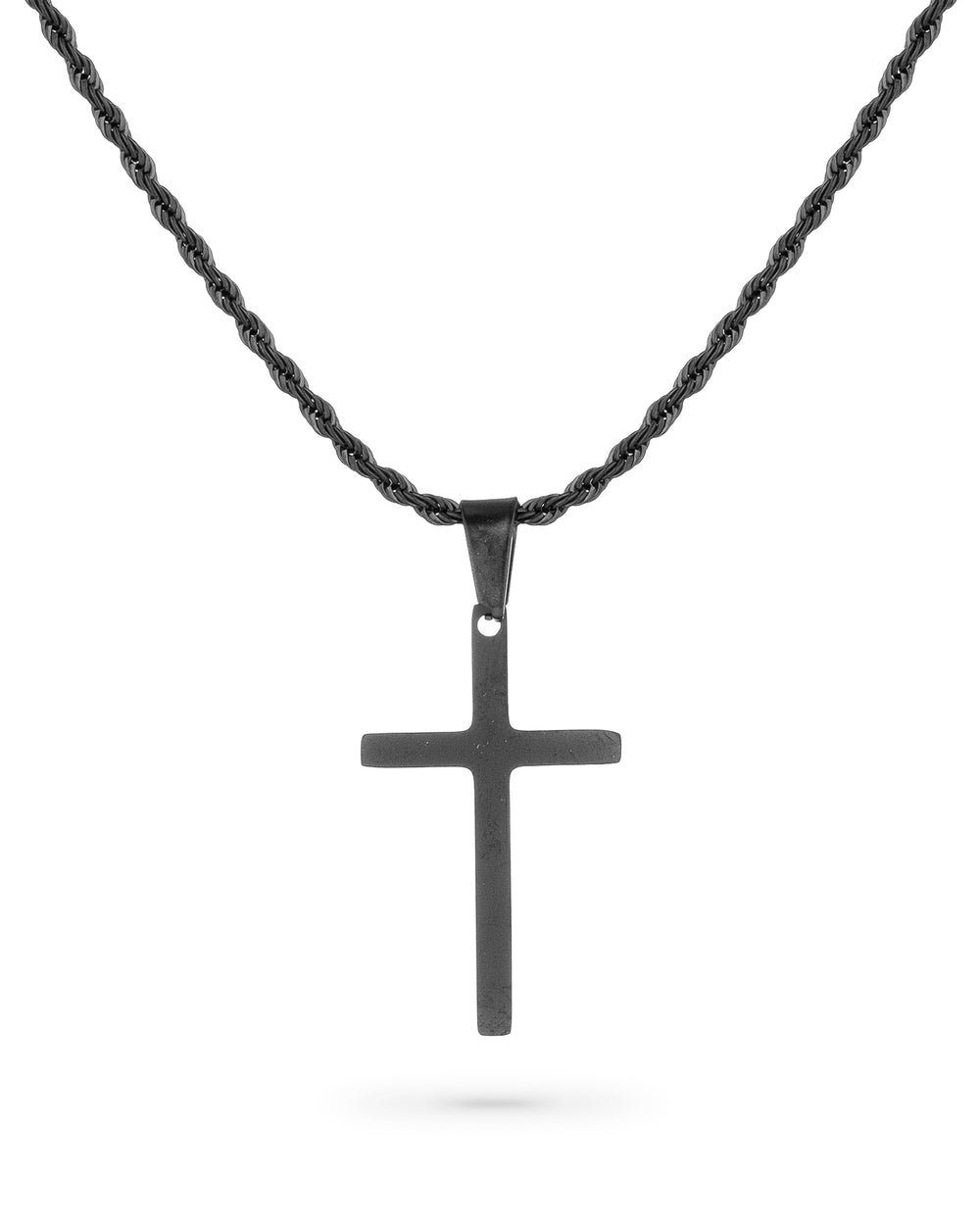 CRNI ROPE CHAIN I MINIMAL KRST