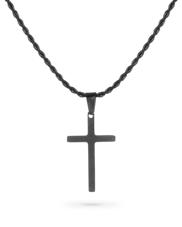 CRNI ROPE CHAIN I MINIMAL KRST