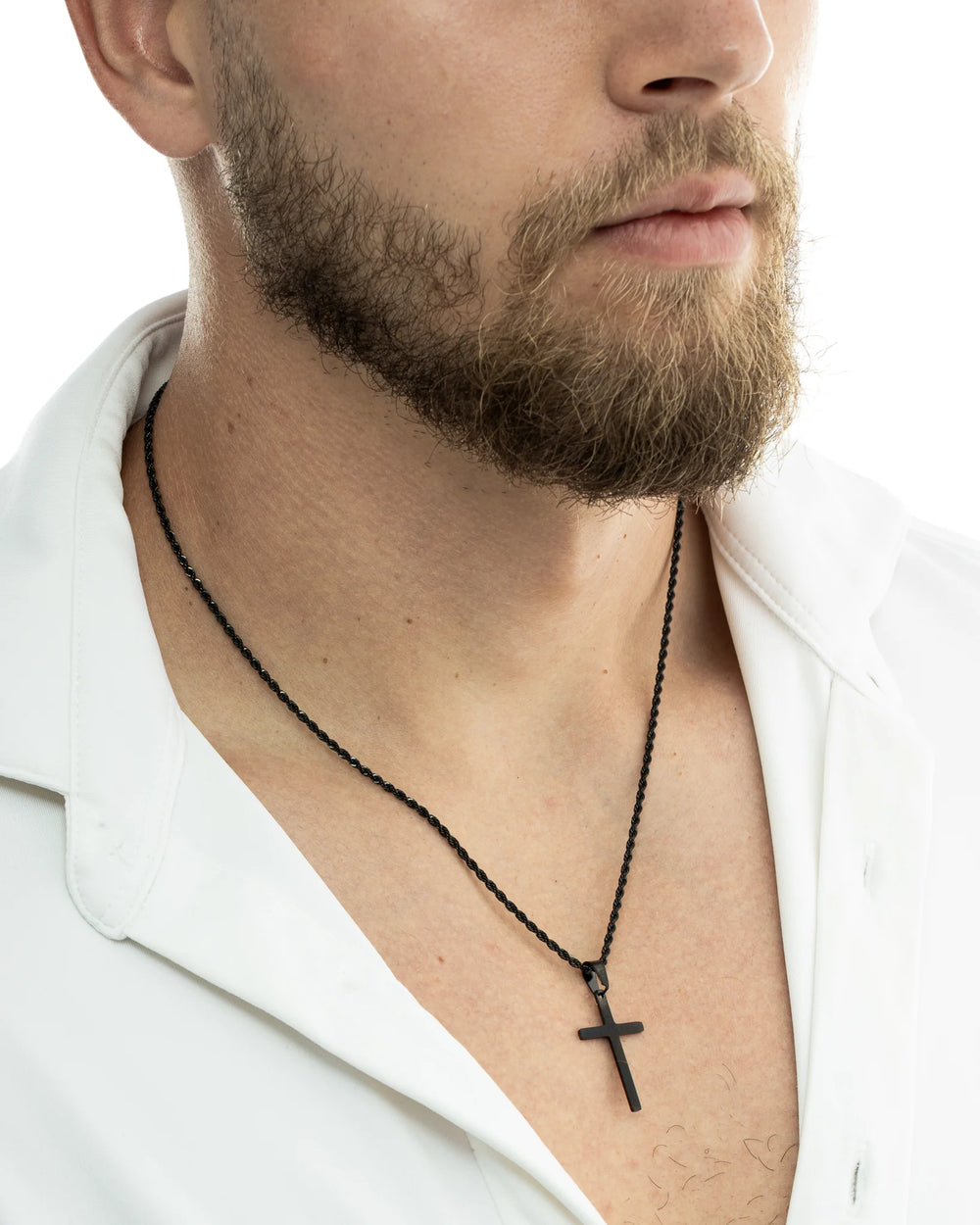 CRNI ROPE CHAIN I MINIMAL KRST