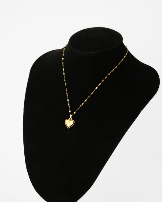 ZLATNO PRIVEZAK SRCE I LANČIĆ