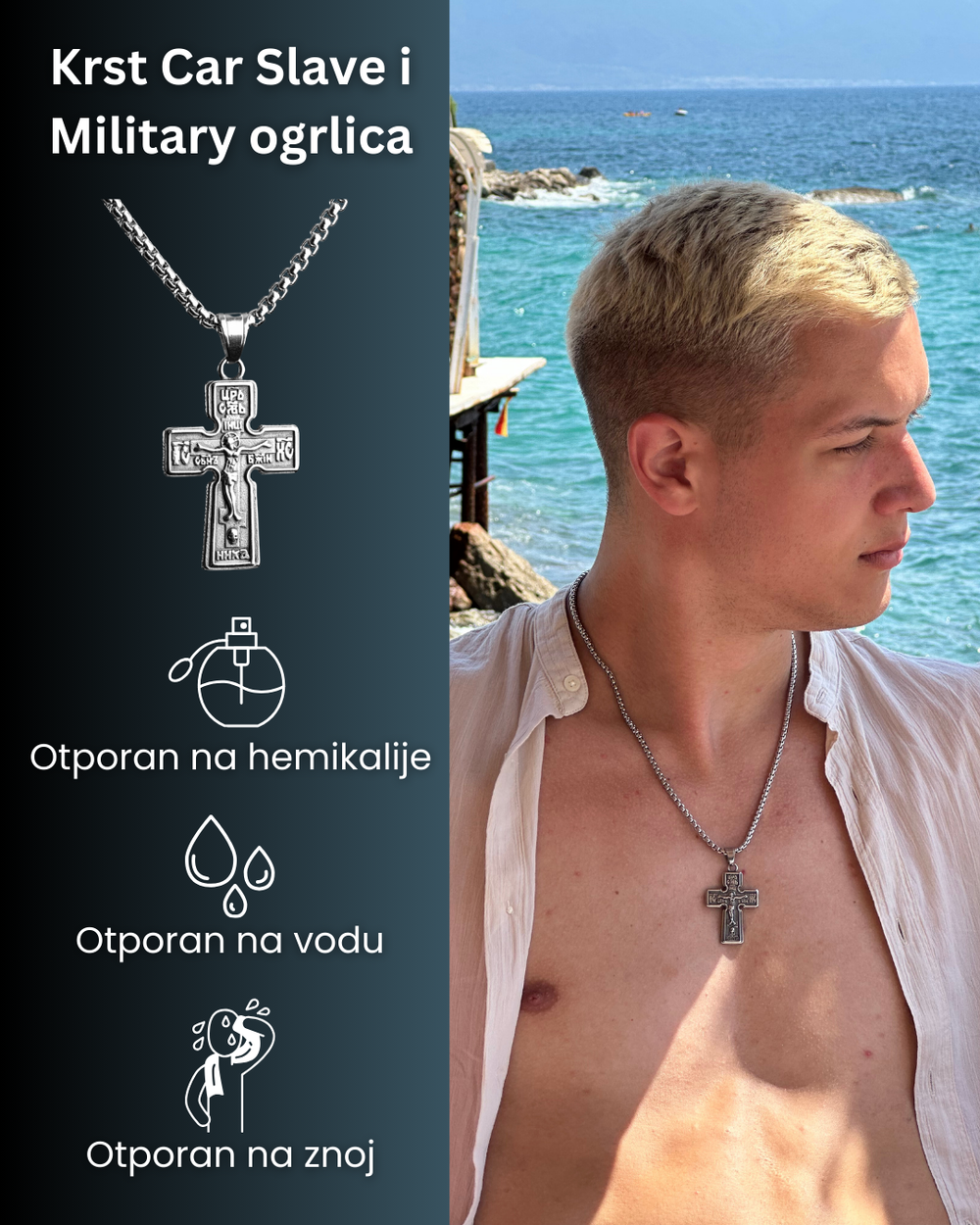 KRST CAR SLAVE I MILITARY OGRLICA