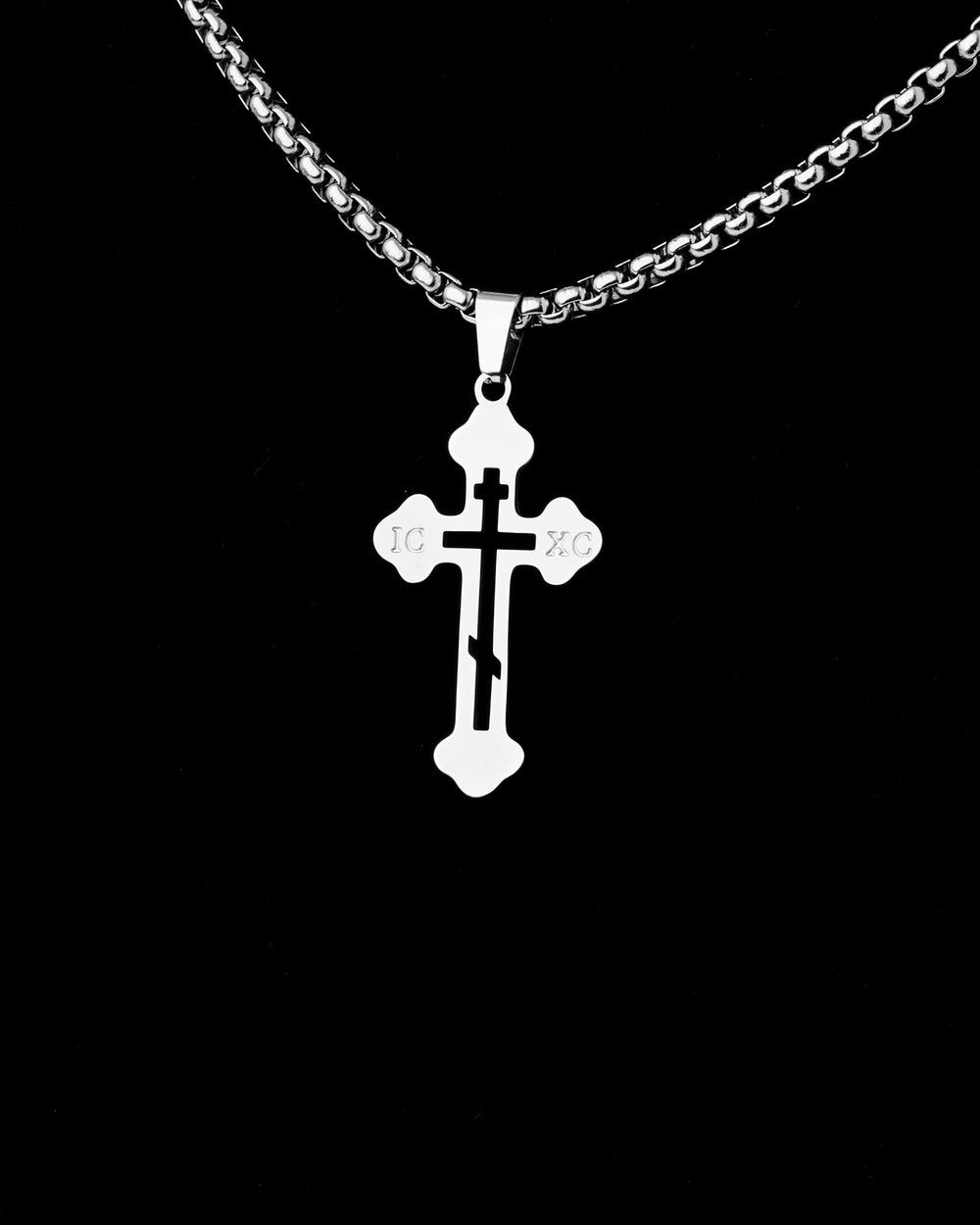 KRST SA ŠUPLJIM PRAVOSLAVNIM KRSTOM I MILITARY