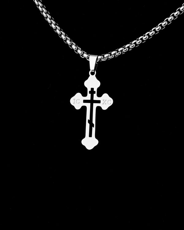 KRST SA ŠUPLJIM PRAVOSLAVNIM KRSTOM I MILITARY