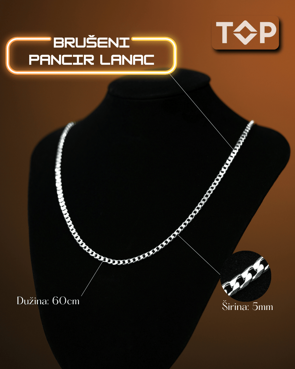 BRUŠENI PANCIR RAD 5MM