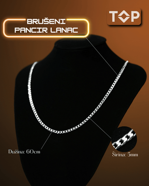 BRUŠENI PANCIR RAD 5MM