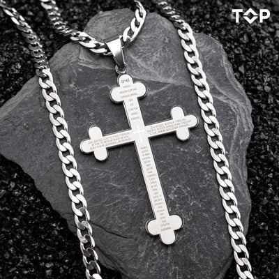 Oče Naš Krst i Elegant Ogrlica